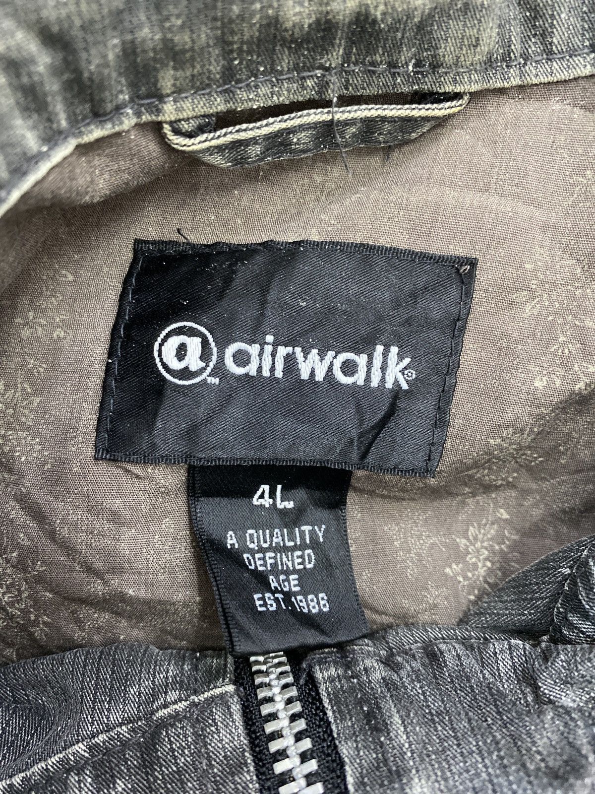 Airwalk VINTAGE AIRWALK TRUCKER OVERSIZE JACKET Size US XXL / EU 58 / 5 - 4 Thumbnail