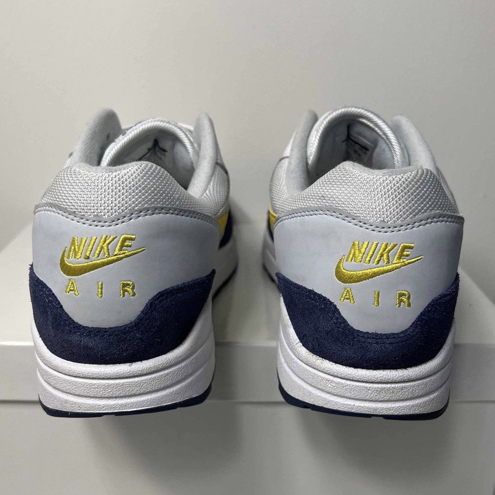 Nike Nike Air Max One Blue Recall Navy Yellow Size US 10.5 / EU 43-44 - 4 Thumbnail