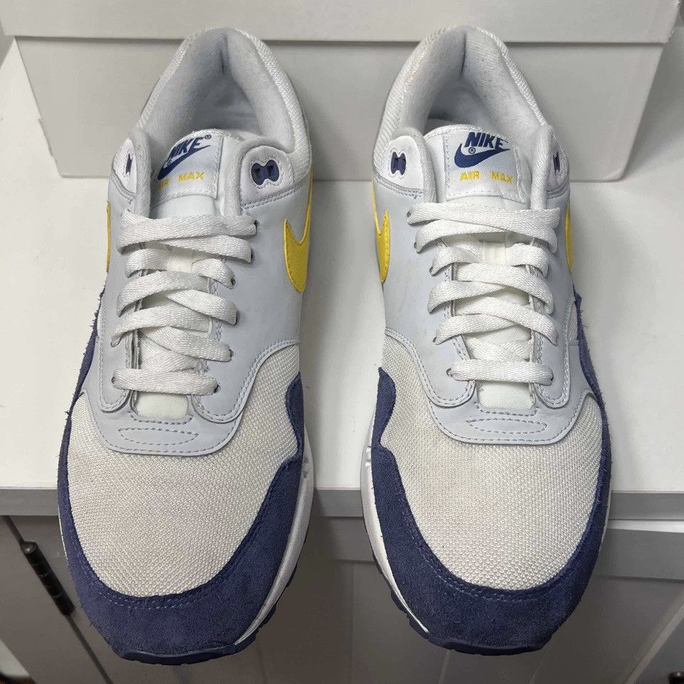 Nike Nike Air Max One Blue Recall Navy Yellow Size US 10.5 / EU 43-44 - 3 Thumbnail