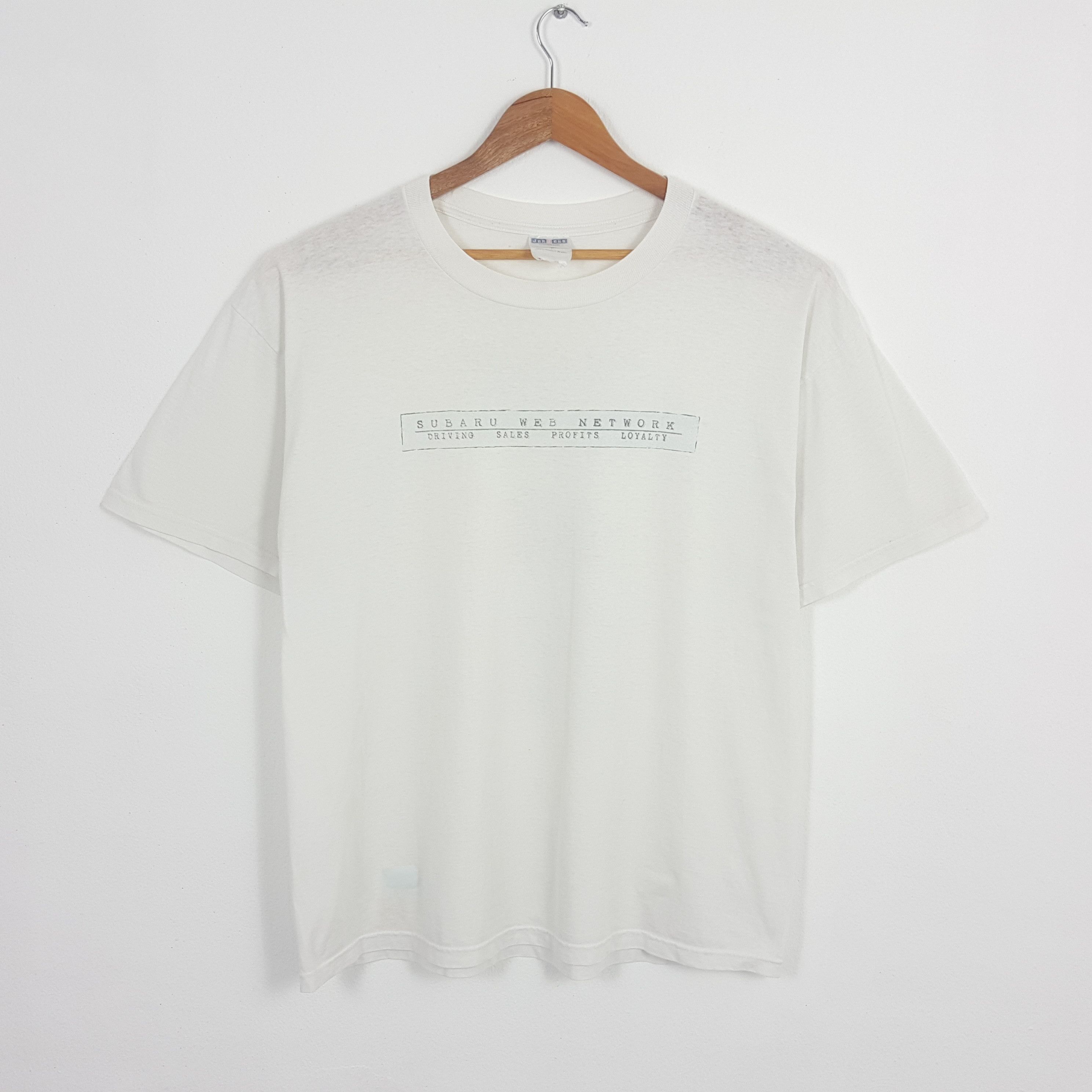 Jerzees × Vintage Vintage SUBARU Ralliart Japanese Racing Team T-Shirt Size US XL / EU 56 / 4 - 3 Thumbnail