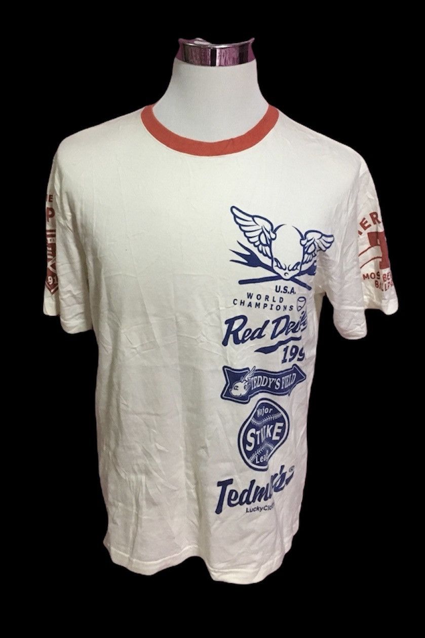 Japanese Brand TED COMPANY WHITE SIZE L TEE SHIRT JAPAN Size US L / EU 52-54 / 3 - 2 Thumbnail