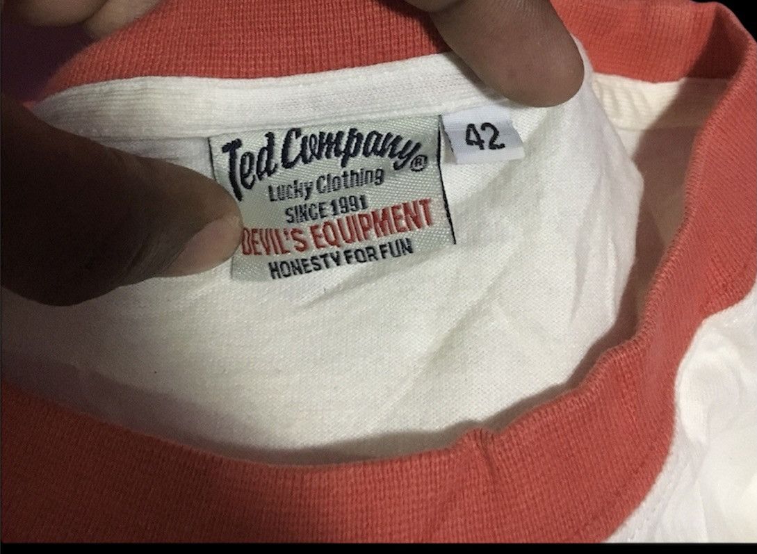 Japanese Brand TED COMPANY WHITE SIZE L TEE SHIRT JAPAN Size US L / EU 52-54 / 3 - 3 Thumbnail