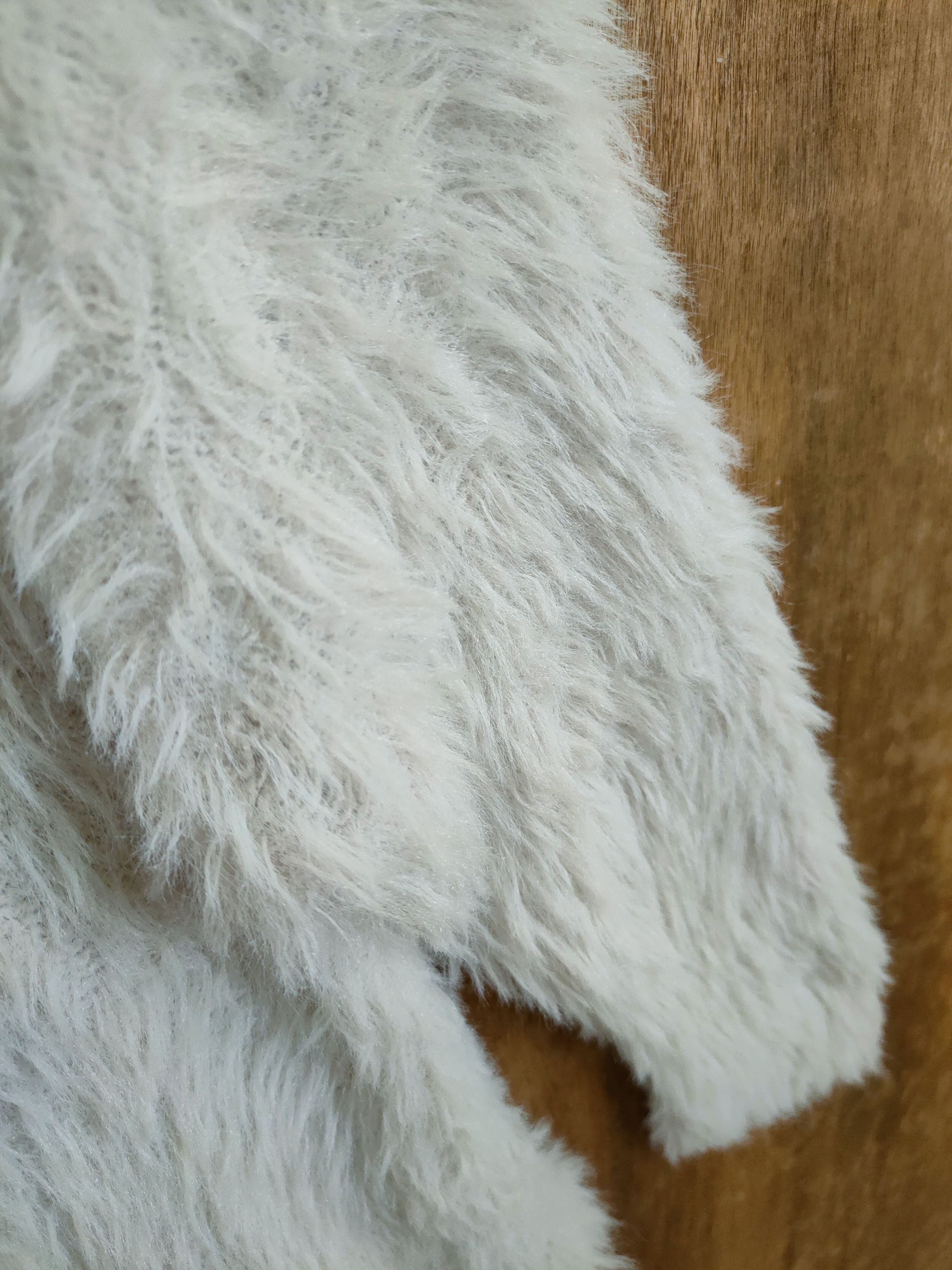 Japanese Brand D Alicia PageBoy mohair shag shaggy fur knitwear #46-968 Size L / US 10 / IT 46 - 7 Thumbnail