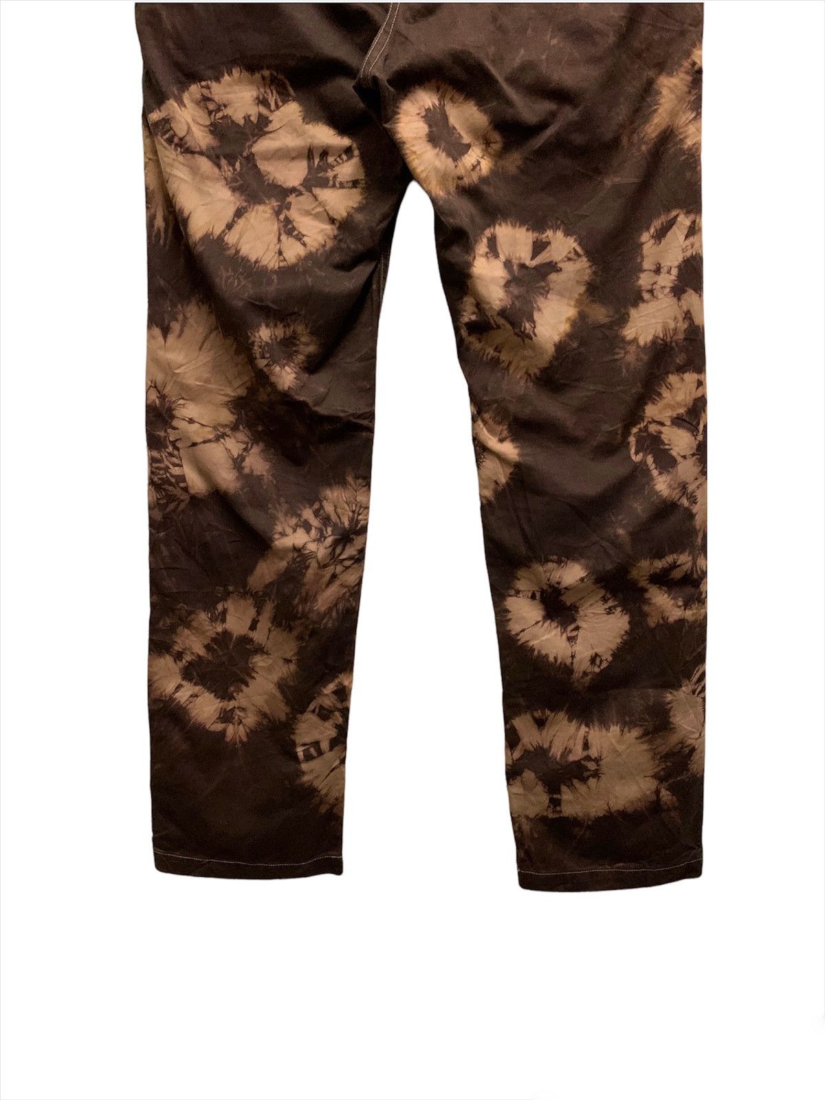 Bleach × DENIM TEARS × Uniqlo Rare‼️ Uniqlo Tye Die Acid Wash Tears Style Khakis Pant Size US 34 / EU 50 - 6 Thumbnail