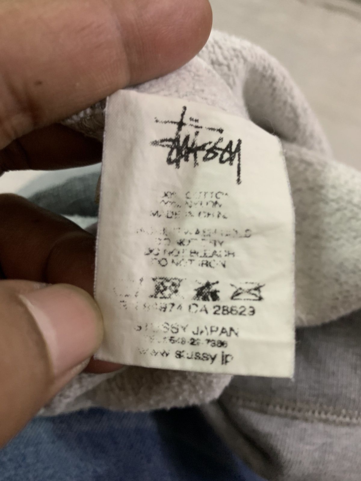 Stussy Vintage Stussy Japan Distressed Sweatshirt Size US XL / EU 56 / 4 - 8 Thumbnail