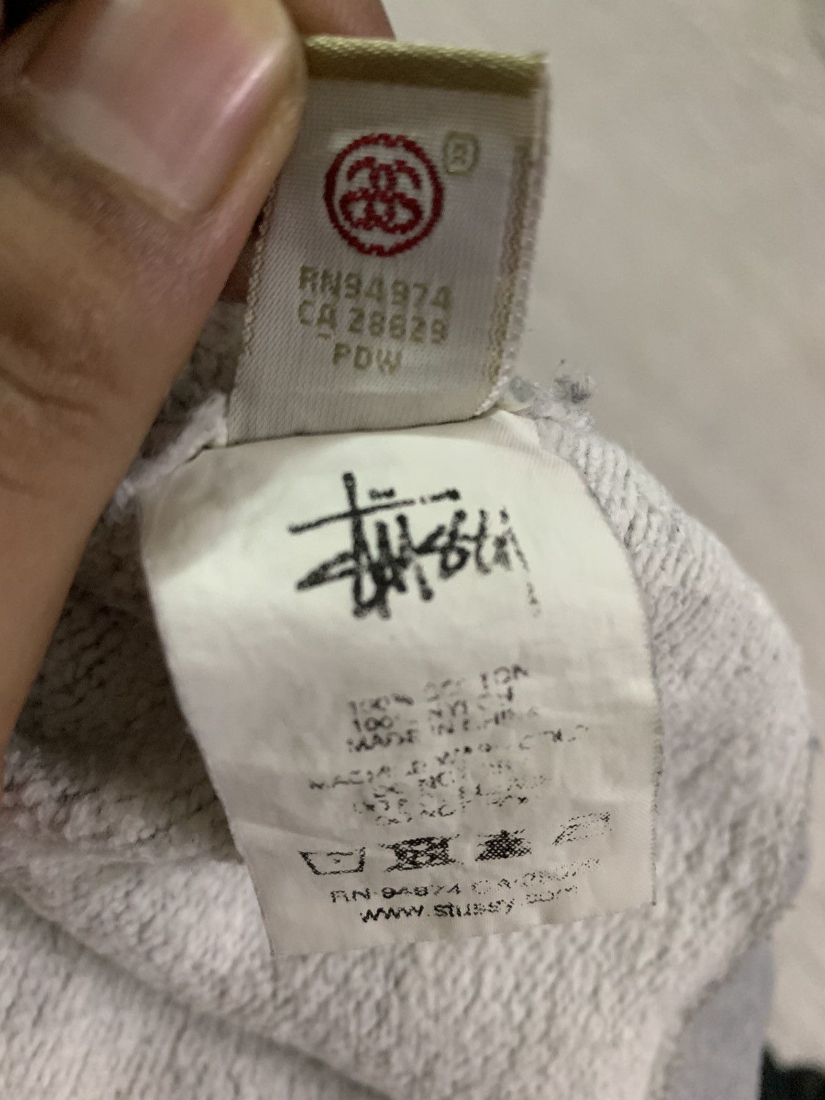 Stussy Vintage Stussy Japan Distressed Sweatshirt Size US XL / EU 56 / 4 - 7 Thumbnail