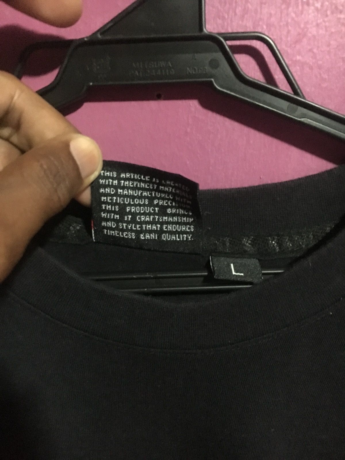 Japanese Brand KARL KANI BLACK SIZE L TEE SHIRT BIG LOGO Size US L / EU 52-54 / 3 - 5 Thumbnail