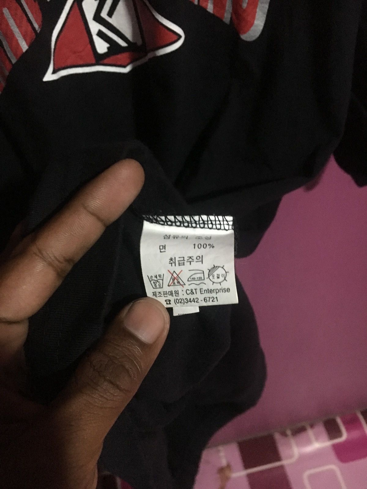 Japanese Brand KARL KANI BLACK SIZE L TEE SHIRT BIG LOGO Size US L / EU 52-54 / 3 - 7 Thumbnail