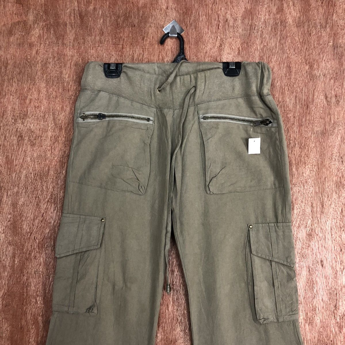 Japanese Brand DLL Evolution palazo boot cut utility Pants #1786 Size 29" - 2 Thumbnail