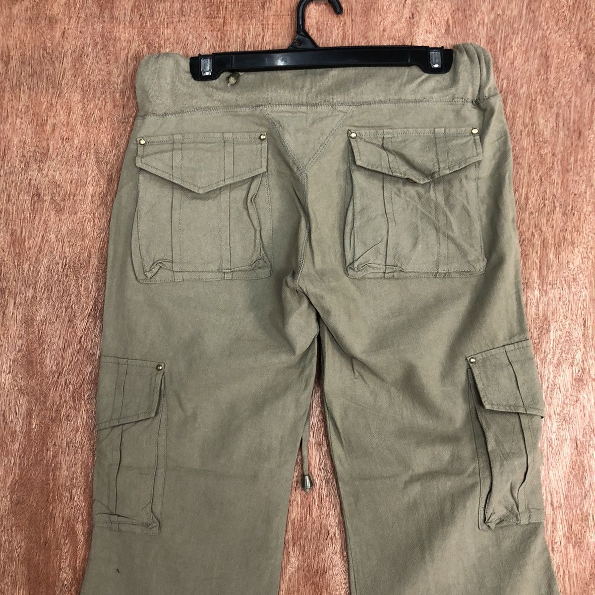 Japanese Brand DLL Evolution palazo boot cut utility Pants #1786 Size 29" - 8 Thumbnail