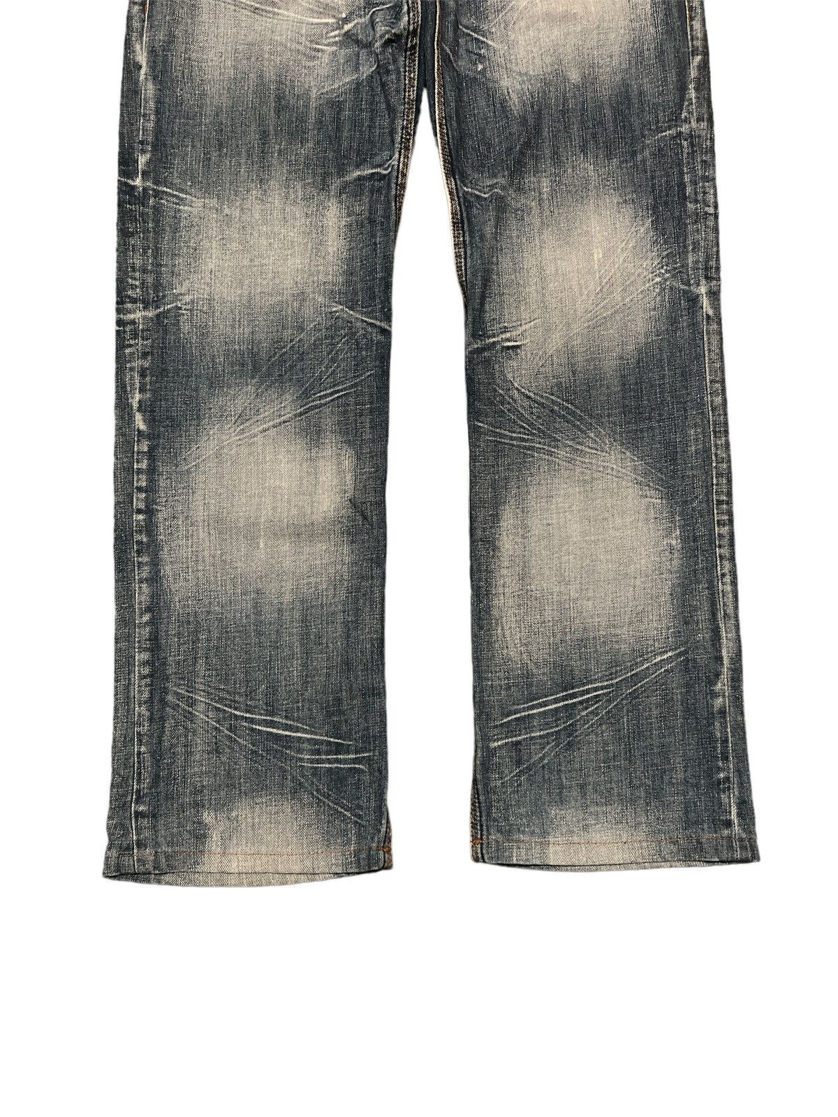 Japanese Brand SICK🔥NICOLE CLUB DISTRESSED DENIM PANT Size US 32 / EU 48 - 4 Thumbnail