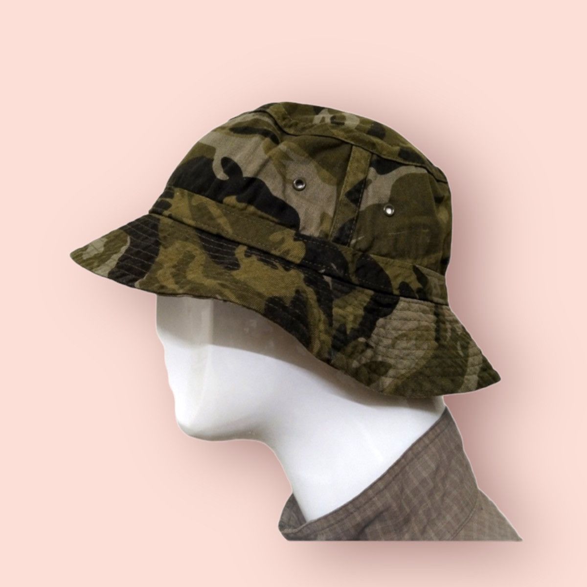 Eddie Bauer VINTAGE EDDIE BAUER CAMO BUCKET HAT Size ONE SIZE - 4 Thumbnail