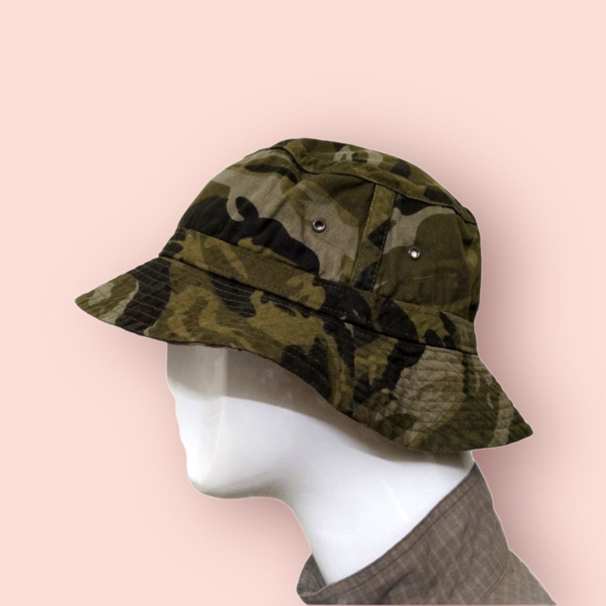 Eddie Bauer VINTAGE EDDIE BAUER CAMO BUCKET HAT Size ONE SIZE - 1 Thumbnail