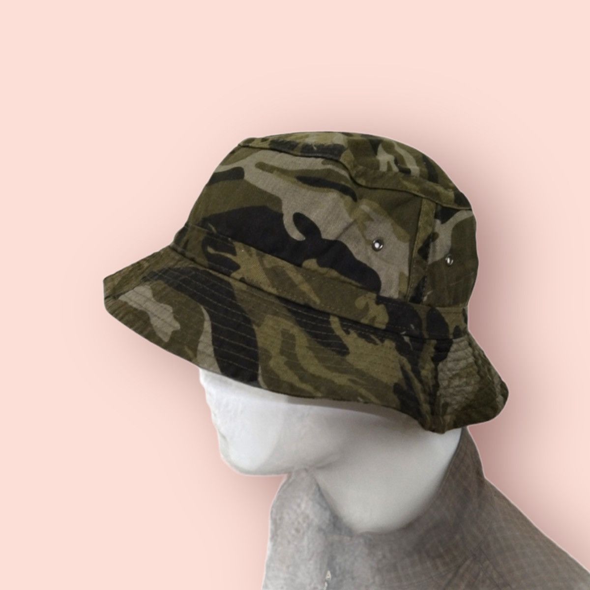 Eddie Bauer VINTAGE EDDIE BAUER CAMO BUCKET HAT Size ONE SIZE - 5 Thumbnail