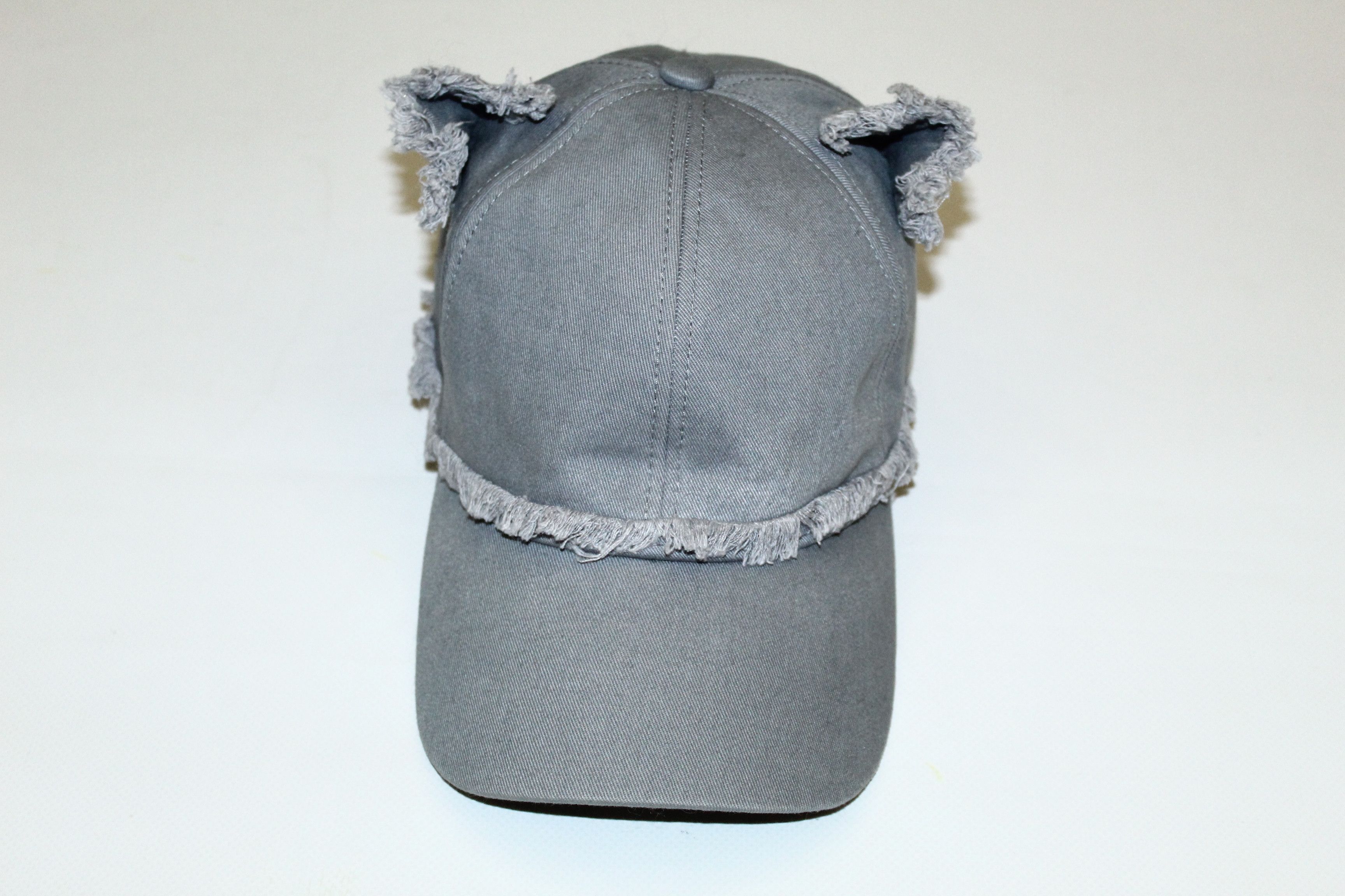 Karl Lagerfeld Karl Lagerfield Cat Ears Denim Cap Size ONE SIZE - 2 Thumbnail