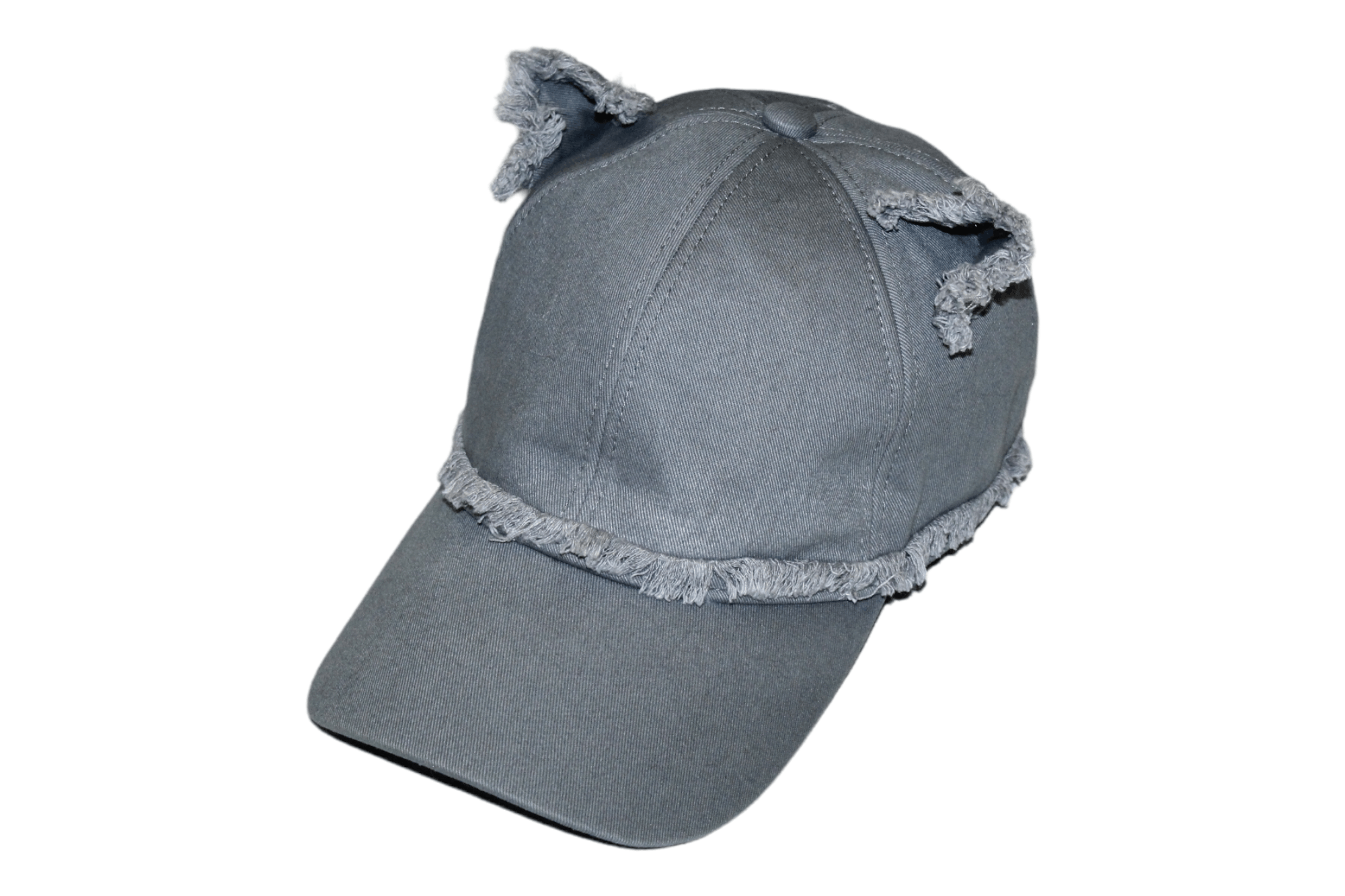 Karl Lagerfeld Karl Lagerfield Cat Ears Denim Cap Size ONE SIZE - 1 Thumbnail