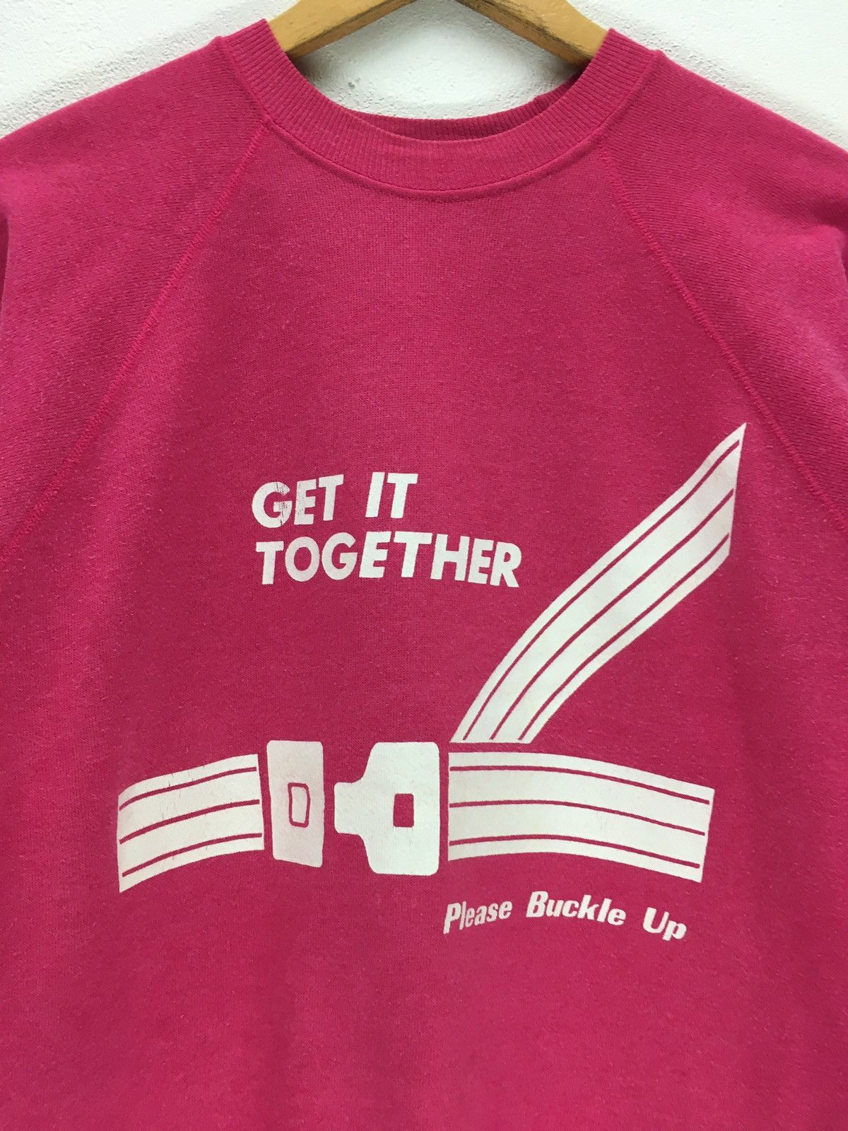 Hanes × Vintage Vintage 80s Drunk Drivers Hurt People Sweatshirt Size US M / EU 48-50 / 2 - 3 Thumbnail