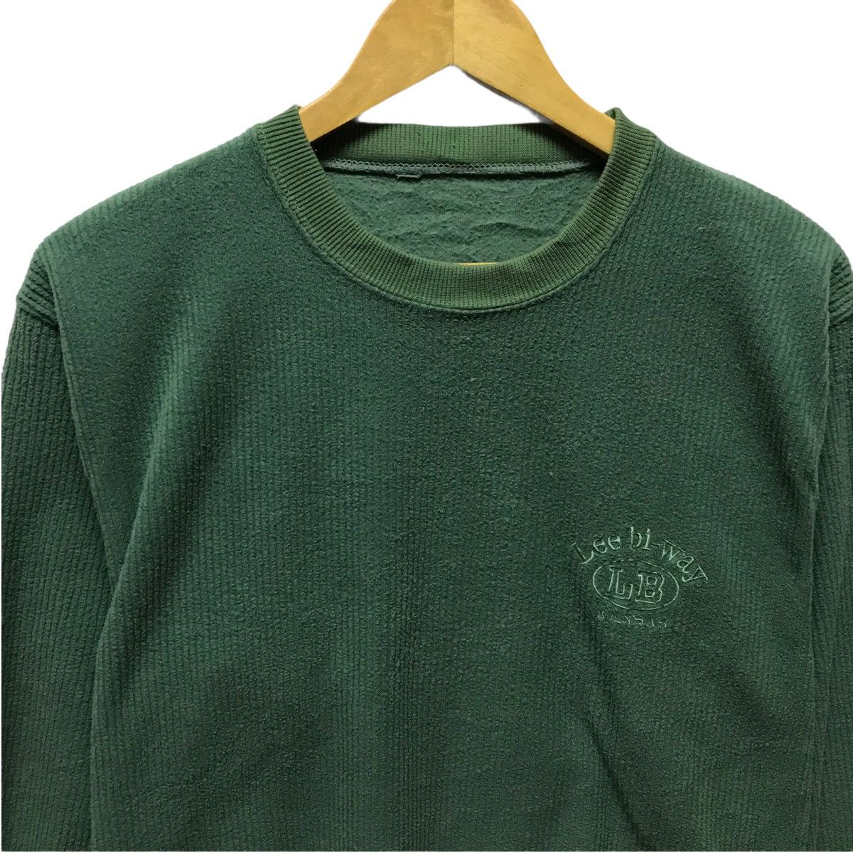 Japanese Brand × Vintage Vintage Lee Bi Way Sweatshirt Pullover Jumper Size US M / EU 48-50 / 2 - 2 Thumbnail