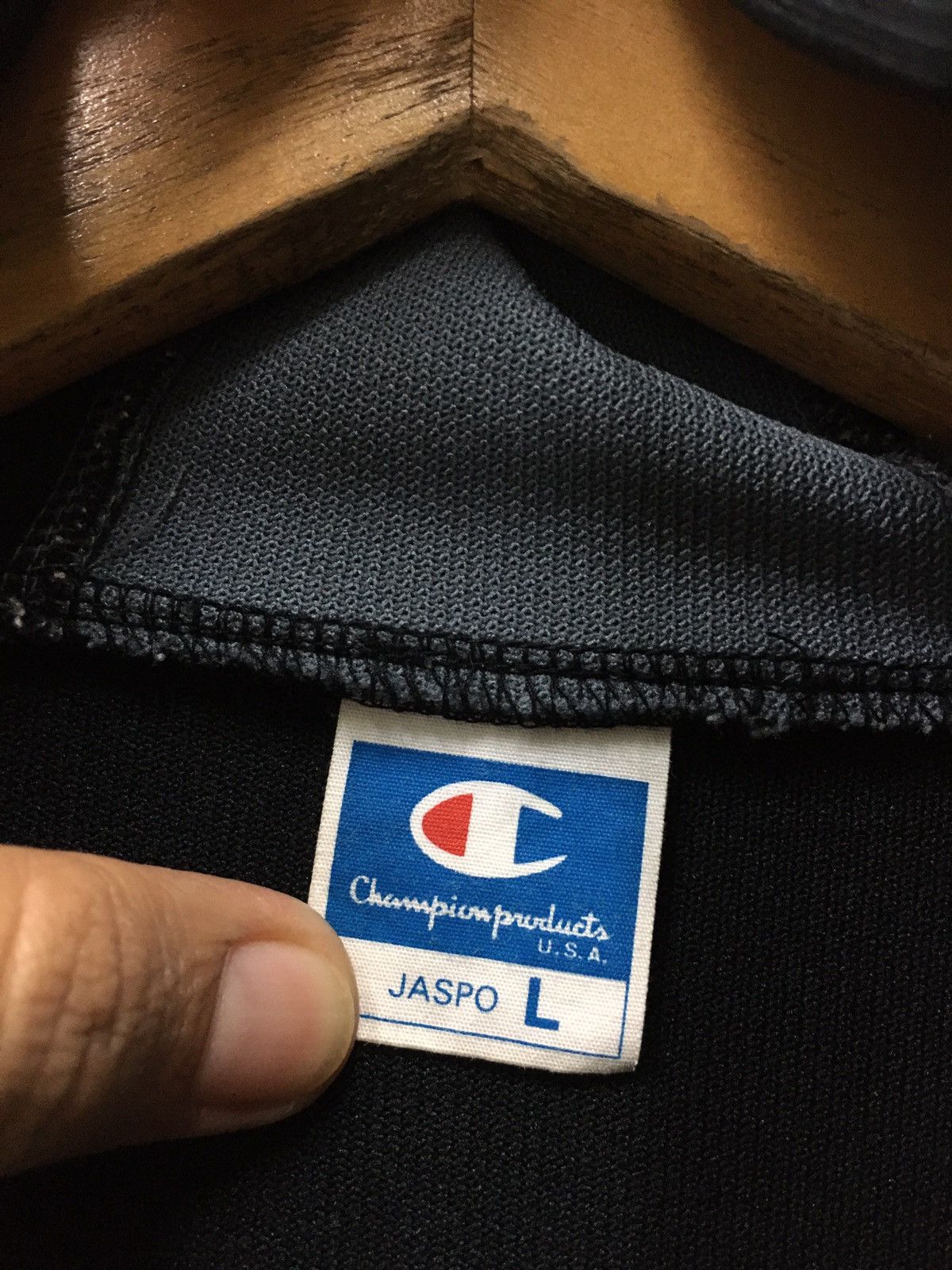 Vintage Champion Small Logo Multicolour Hoddie Jacket