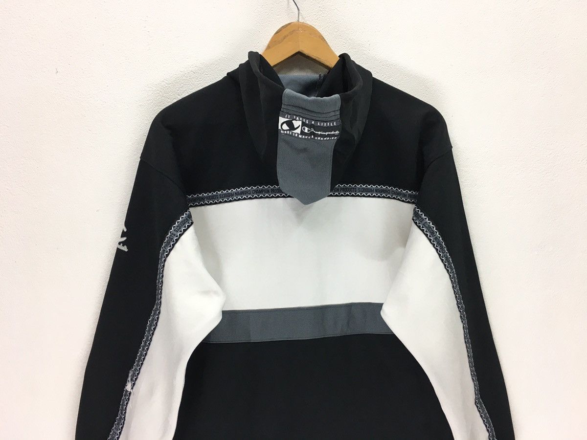 Vintage Champion Small Logo Multicolour Hoddie Jacket