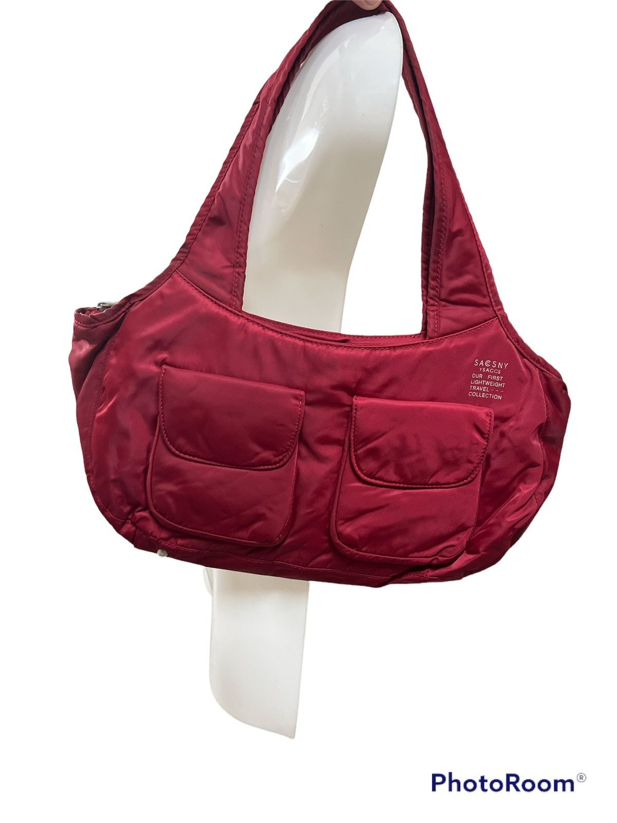image of Y’Saccs By Yohji Yamamoto Tote Bag in Red, Men's