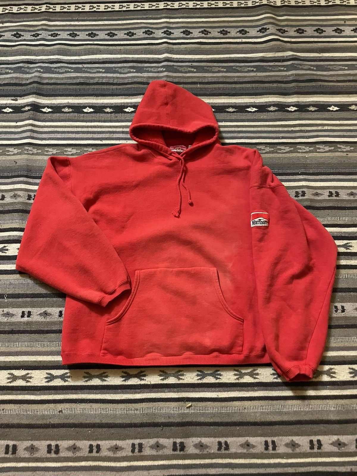 Vintage Vintage Marlboro adventure team hoodie | Grailed