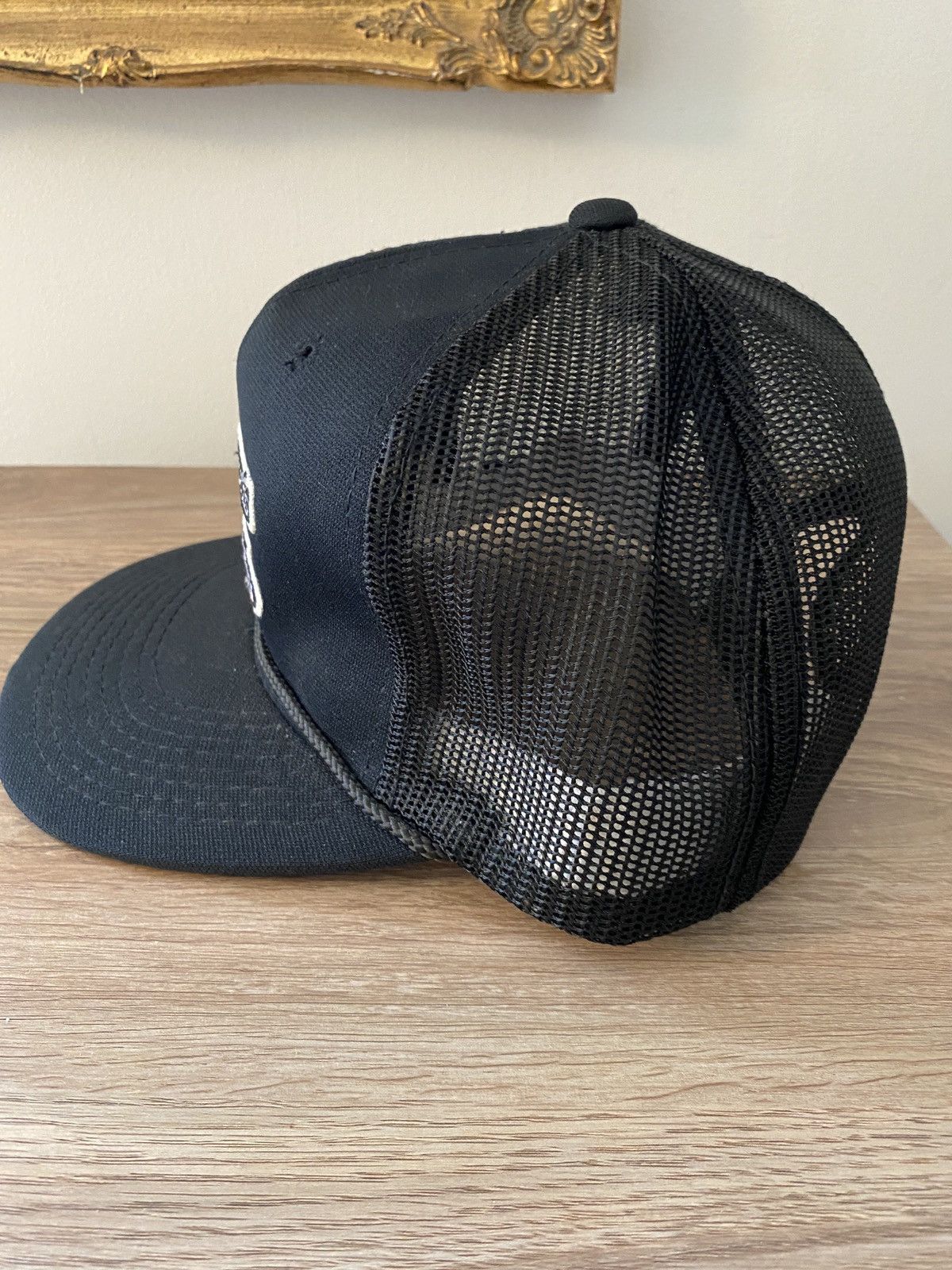 NFL Vintage 80’s Los Angeles Raiders Trucker Hat Snap Back Size ONE SIZE - 5 Thumbnail