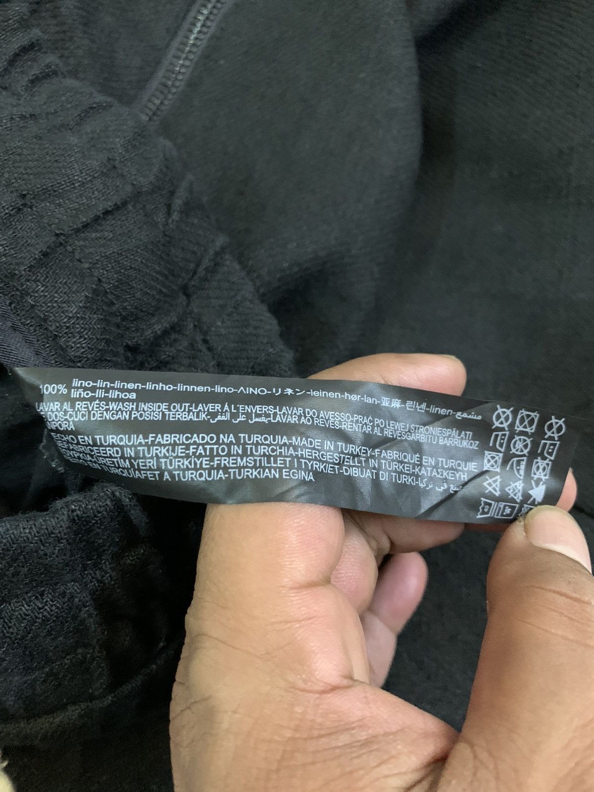 Zara Zara Dropped Croatch 100 Linen Pants Size US 34 / EU 50 - 10 Thumbnail