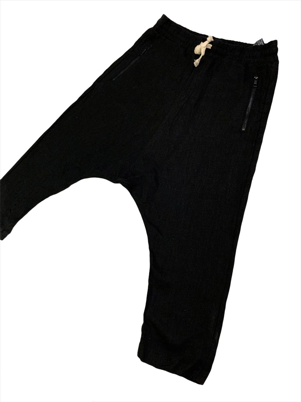 Zara Zara Dropped Croatch 100 Linen Pants Size US 34 / EU 50 - 2 Thumbnail