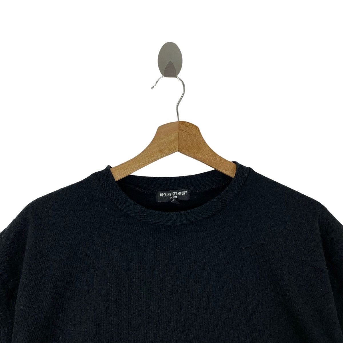 Opening Ceremony OPENING CEREMONY EST 2002 Print On Buttom Black Oversize Size US M / EU 48-50 / 2 - 2 Thumbnail