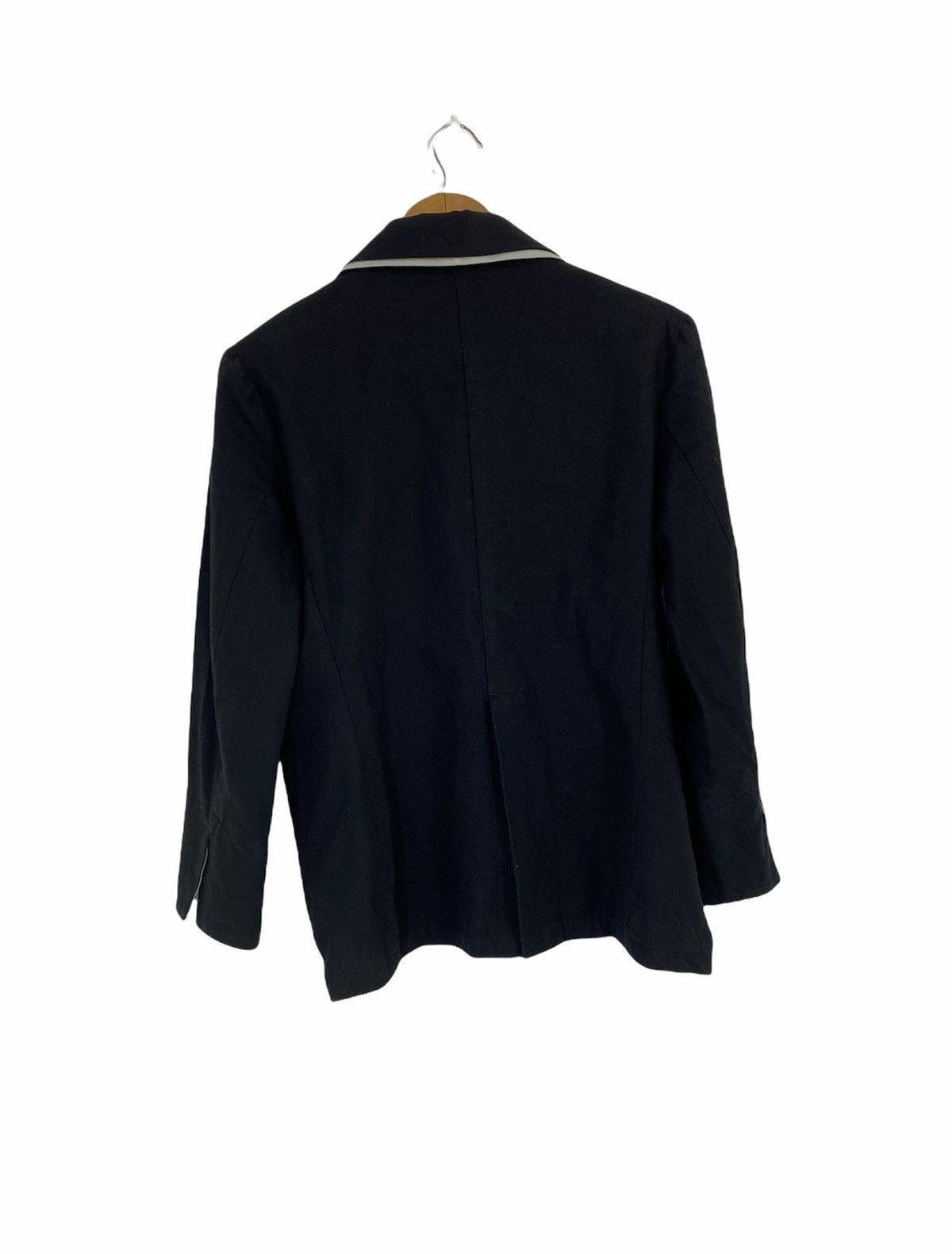 Limi Feu Rare Limi Fue X Yohji Yamamoto Cropped Jacket Black Fashion Size US S / EU 44-46 / 1 - 2 Thumbnail