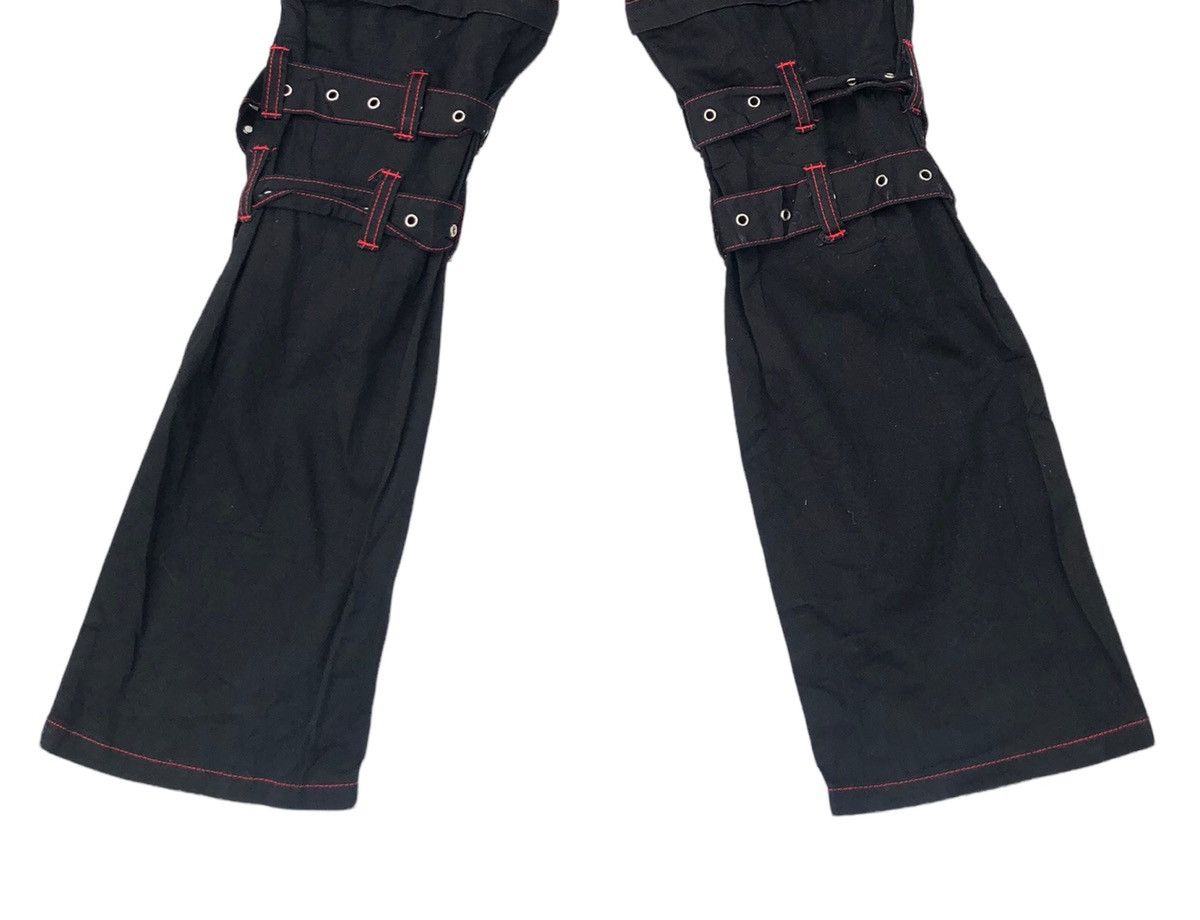 Japanese Brand × Seditionaries 🔥Japanese Harajuku Fromm Bondages Punk Flare Pants 🔥 Size US 28 / EU 44 - 6 Thumbnail