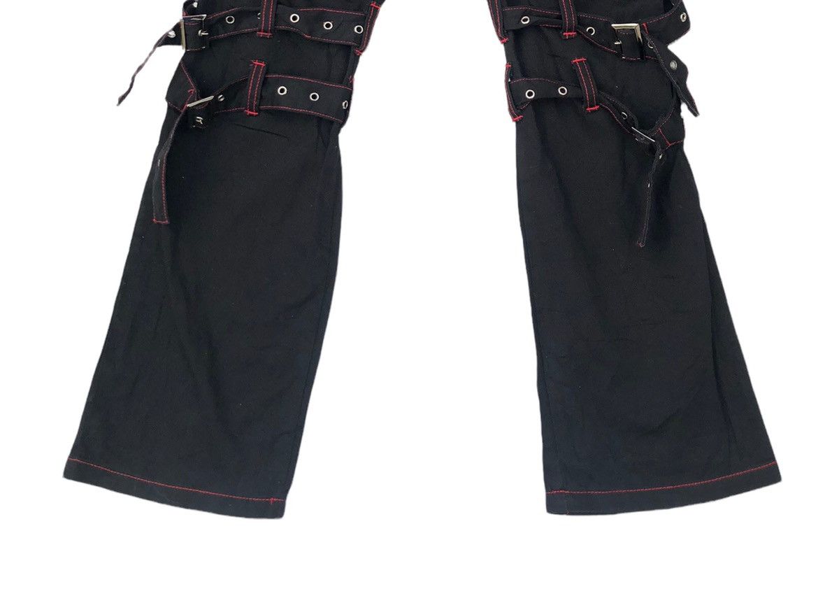Japanese Brand × Seditionaries 🔥Japanese Harajuku Fromm Bondages Punk Flare Pants 🔥 Size US 28 / EU 44 - 4 Thumbnail