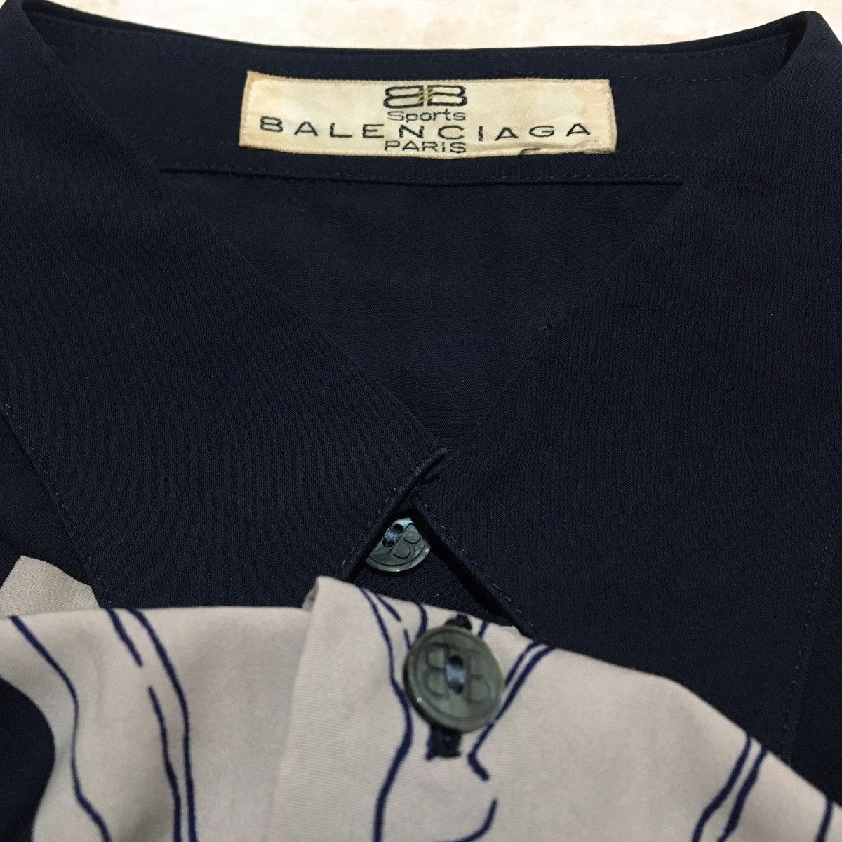 Balenciaga Vintage Balenciaga Silk Shirt Size US M / EU 48-50 / 2 - 4 Thumbnail