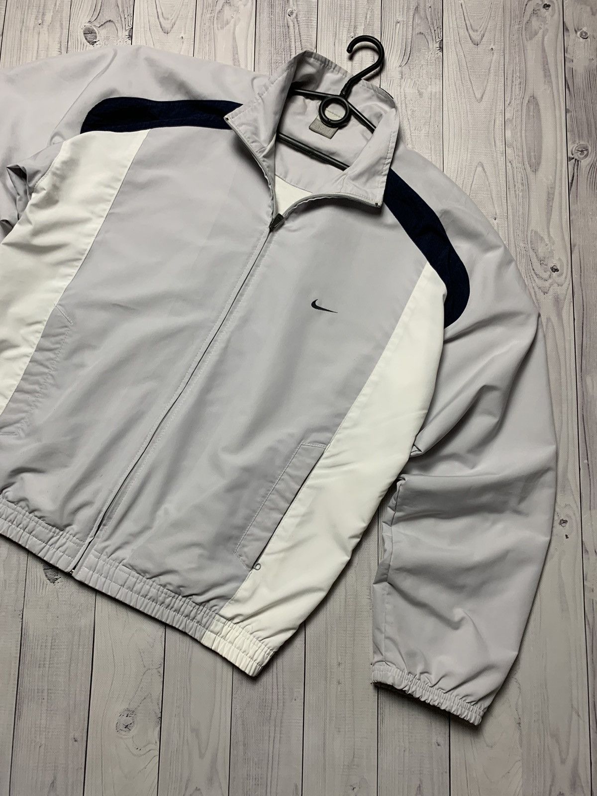 Nike × Vintage Vintage Nike track jacket logo size L Size US L / EU 52-54 / 3 - 2 Thumbnail