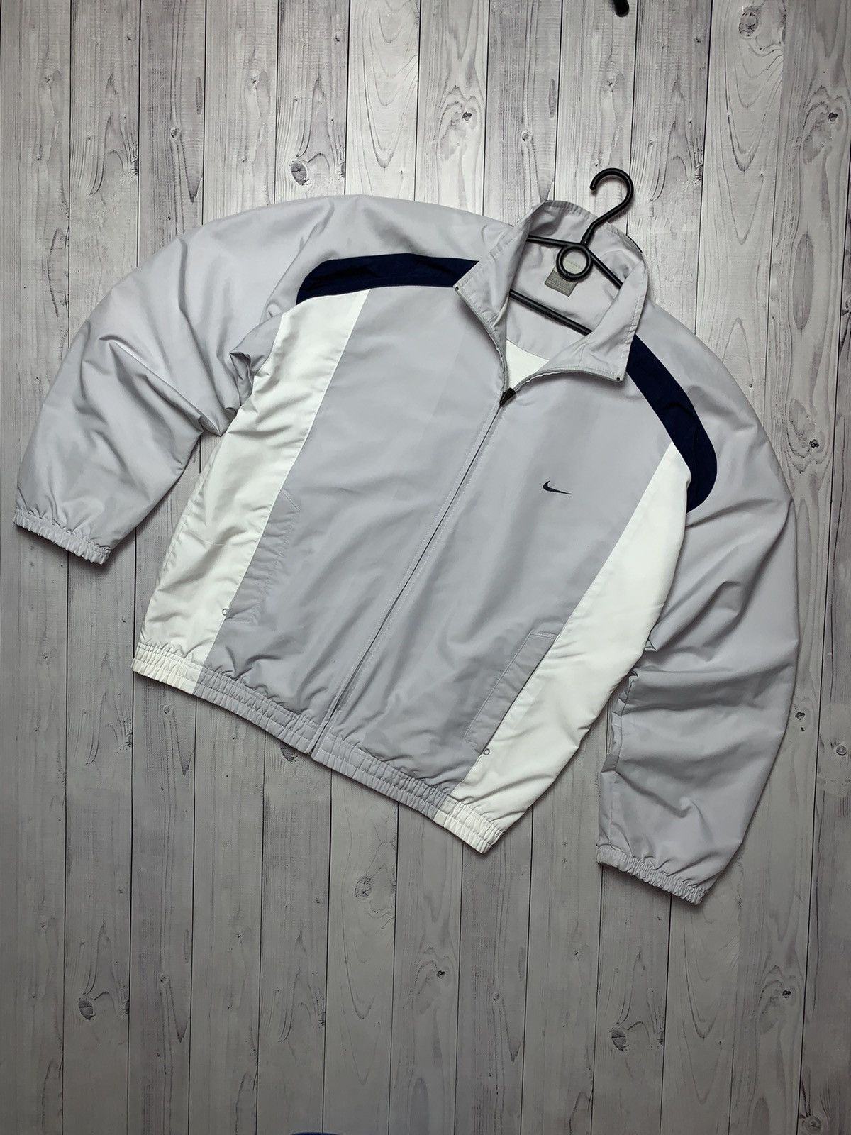 Nike × Vintage Vintage Nike track jacket logo size L Size US L / EU 52-54 / 3 - 1 Thumbnail