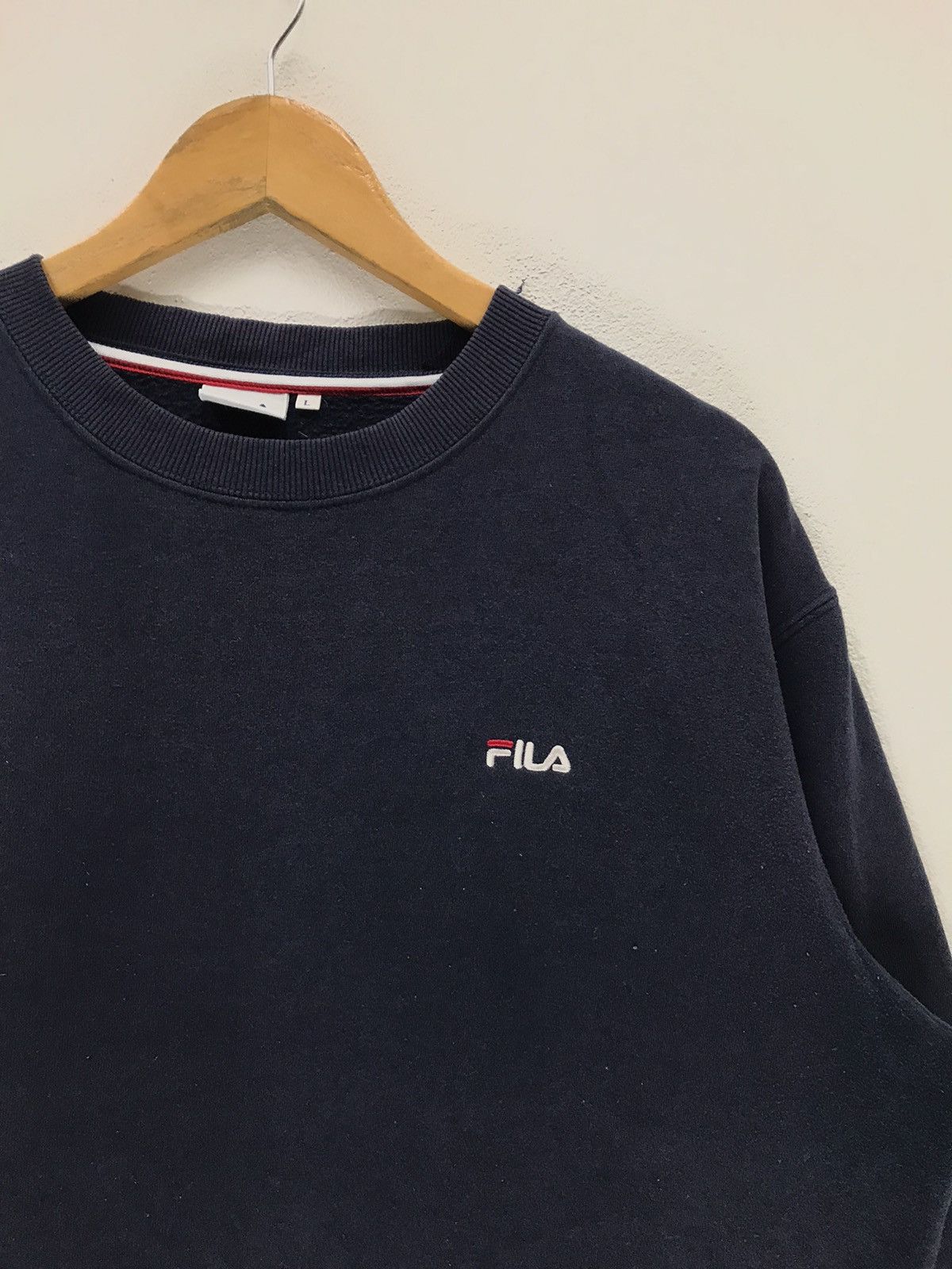 Fila × Vintage Vintage Fila Small Logo Sweatshirt Size US M / EU 48-50 / 2 - 2 Thumbnail