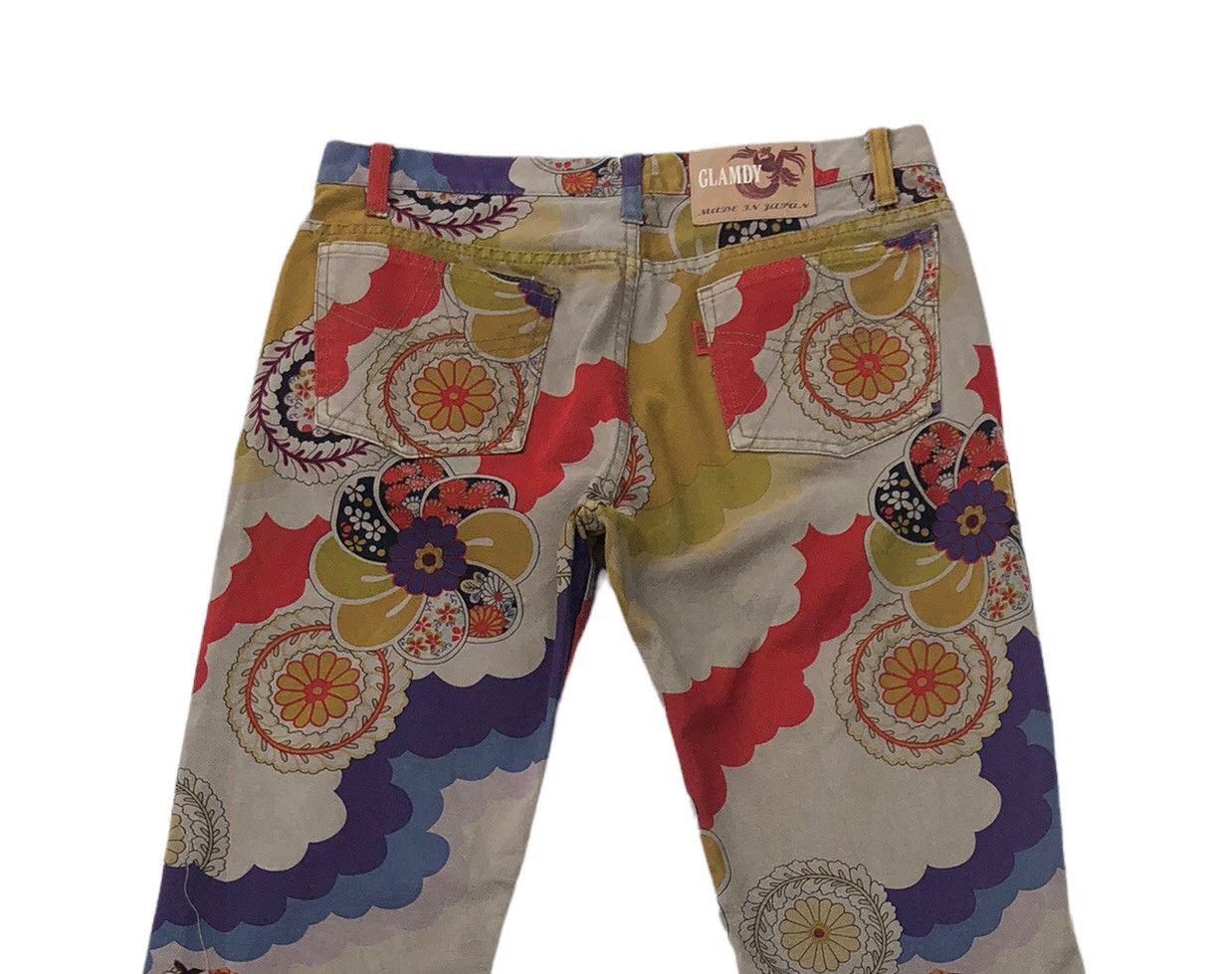 Japanese Brand 🔥Japanese Glamdy Kapital Style Flare Jeans 🔥 Size US 31 - 5 Thumbnail