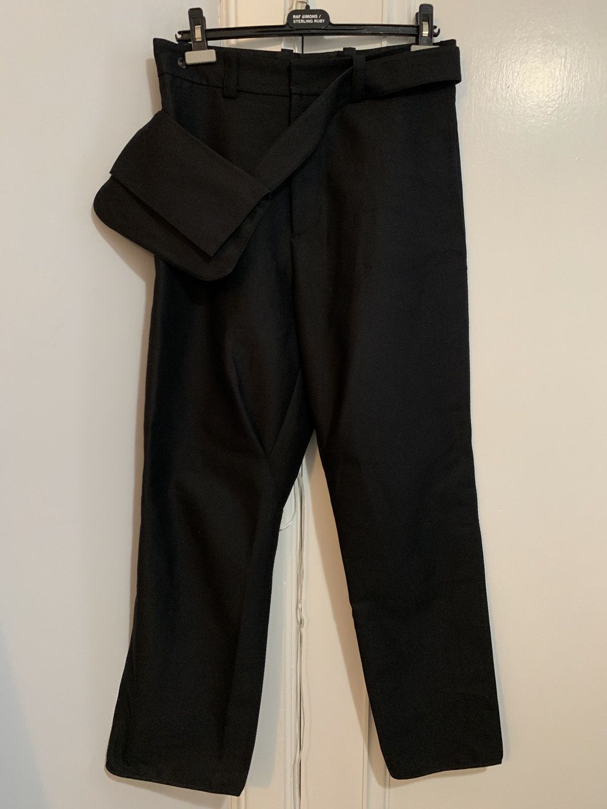 Kiko Kostadinov 00032017 3D Double Pleat Trousers with Bag | Grailed