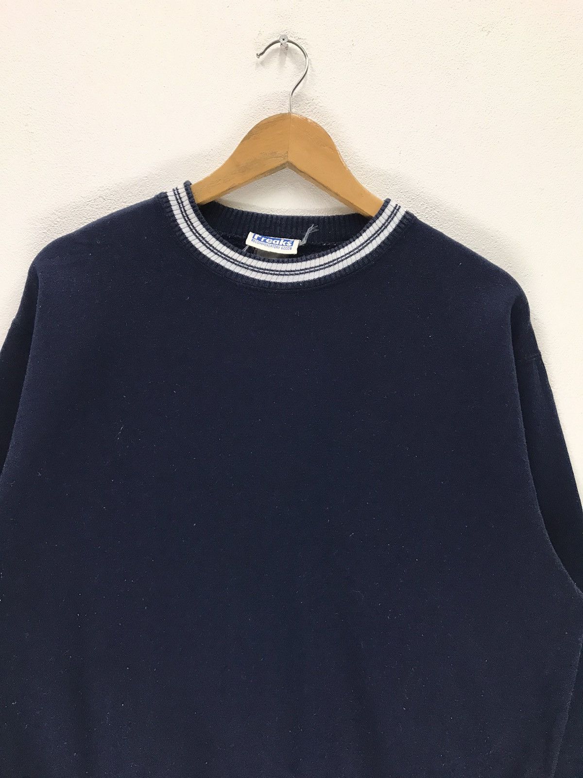 Vintage Vintage Freaks Plain Sweatshirt Jumper Size US M / EU 48-50 / 2 - 2 Thumbnail