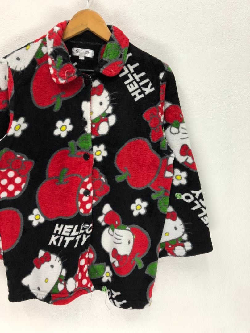 Cartoon Network × Japanese Brand Japanese Cartoon Hello Kitty Full Print Pajamas Shirt Size US M / EU 48-50 / 2 - 3 Thumbnail