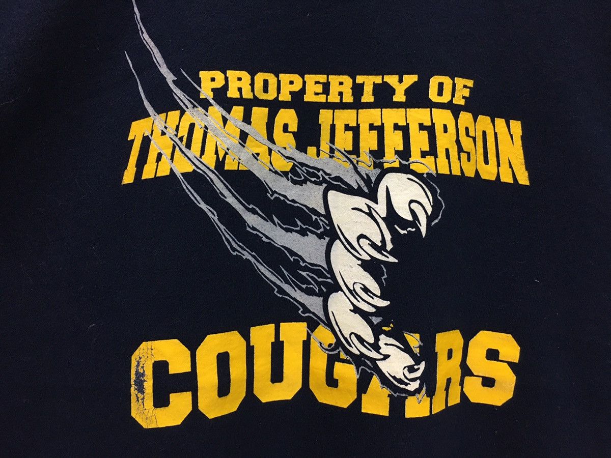 Vintage Vintage Property Of Thomas Jefferson Caugars Sweatshirt Size US M / EU 48-50 / 2 - 3 Thumbnail