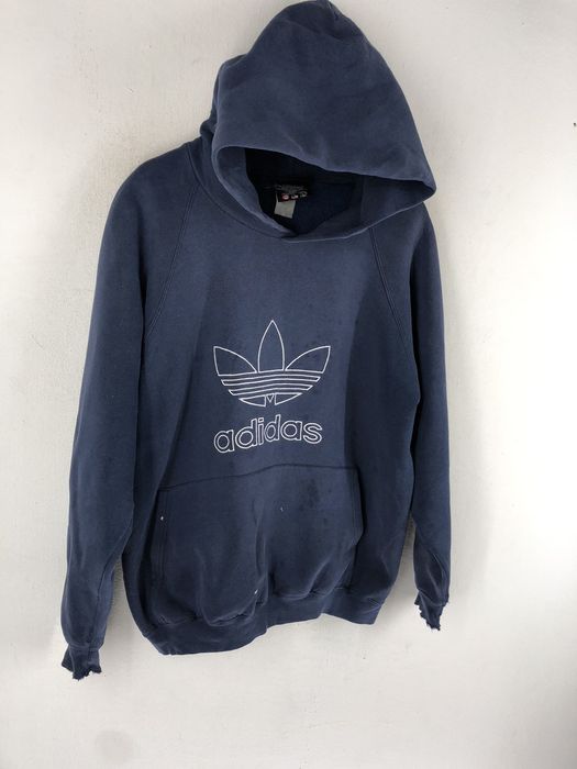 Vintage adidas hoodie outlet mens