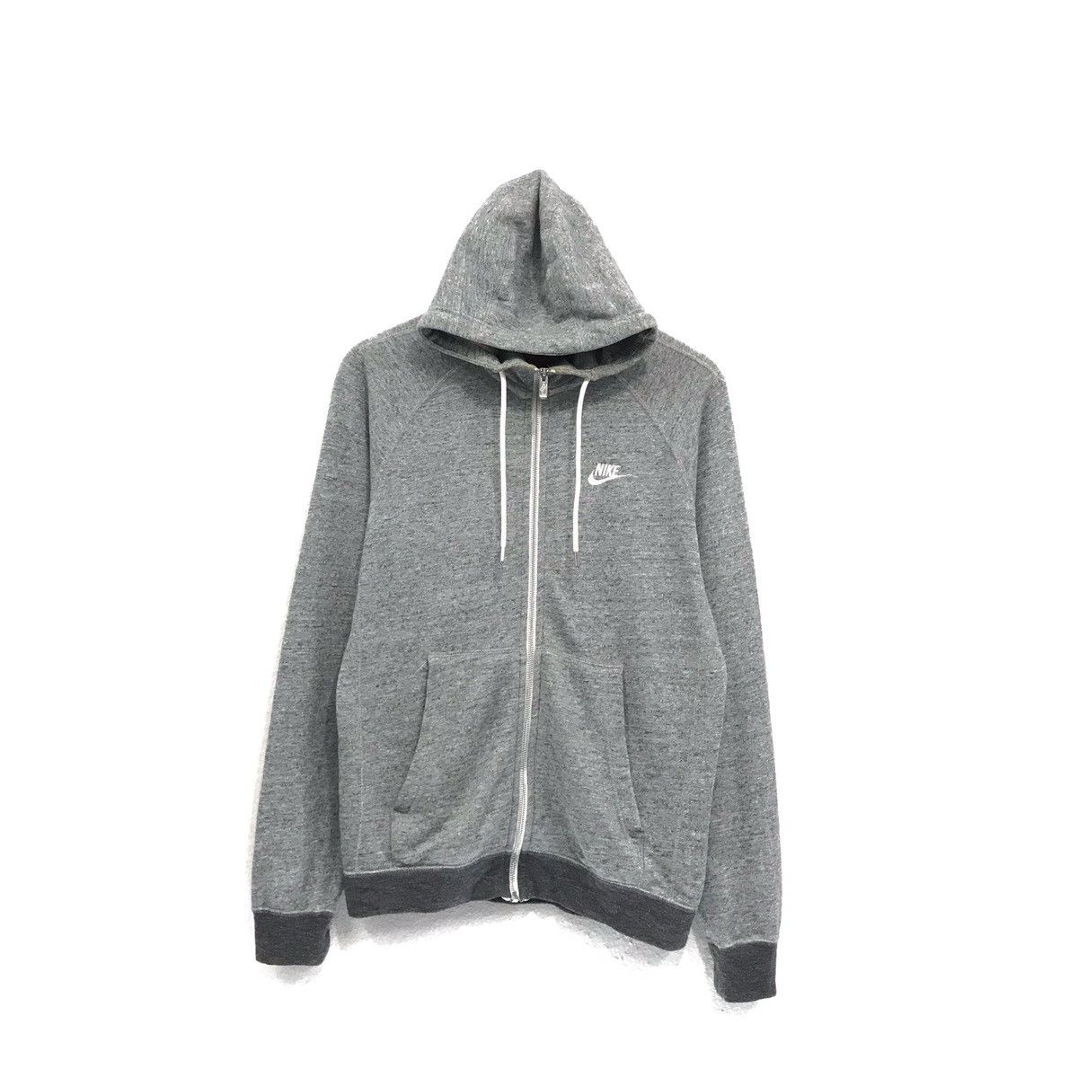 Nike × Vintage Vintage Nike Hoodie Nike Embroidered Swoosh Nike Sweatshirt Size US M / EU 48-50 / 2 - 2 Thumbnail