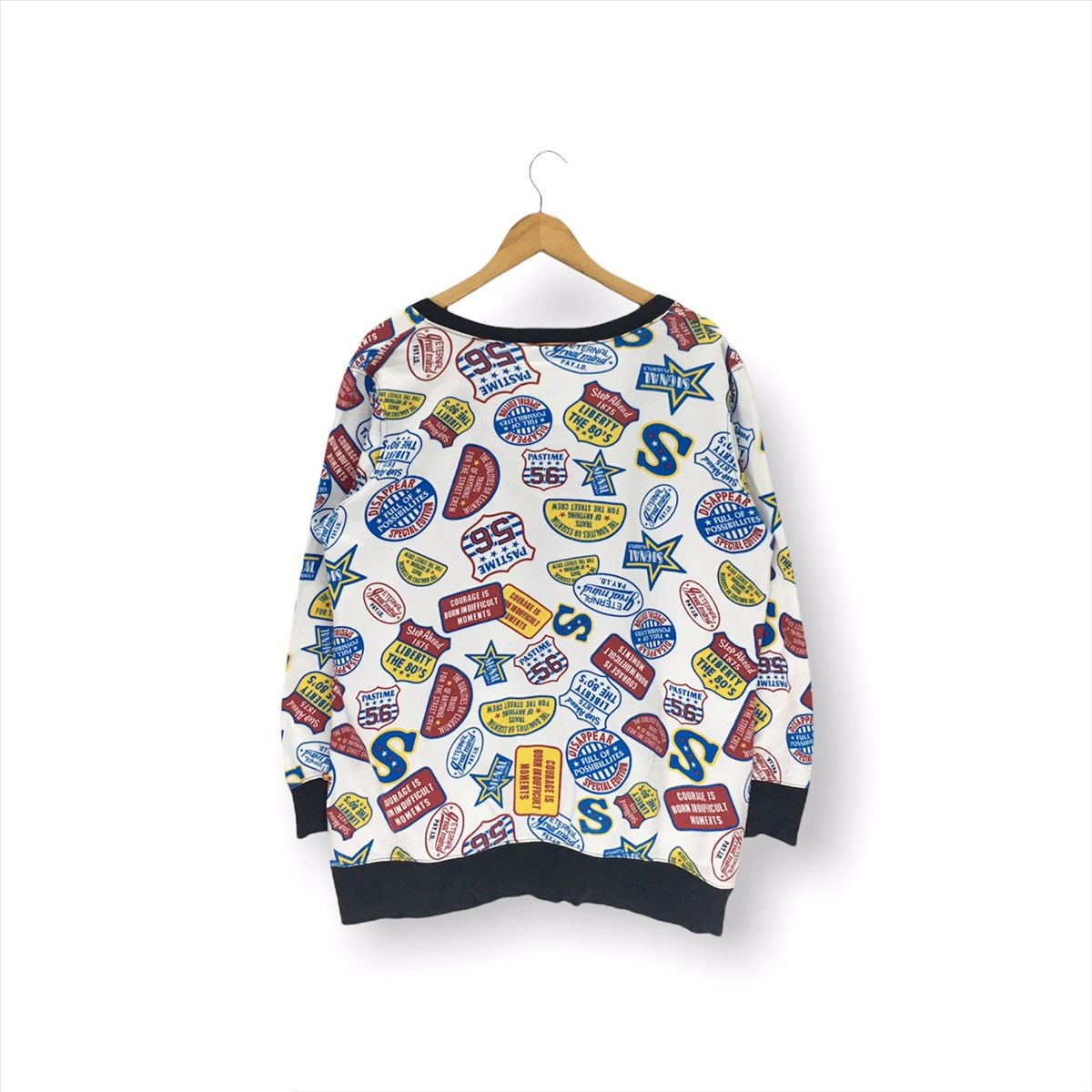 Japanese Brand × Vintage Japanese Full Print All Over Print Cardigan Size US M / EU 48-50 / 2 - 2 Thumbnail