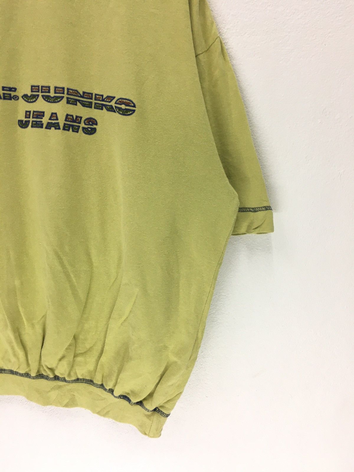Hiroko Koshino Homme × Japanese Brand × Mr. Junko Mr Junko By Junko Koshino Short Sleeve Sweatshirt Size US L / EU 52-54 / 3 - 4 Thumbnail