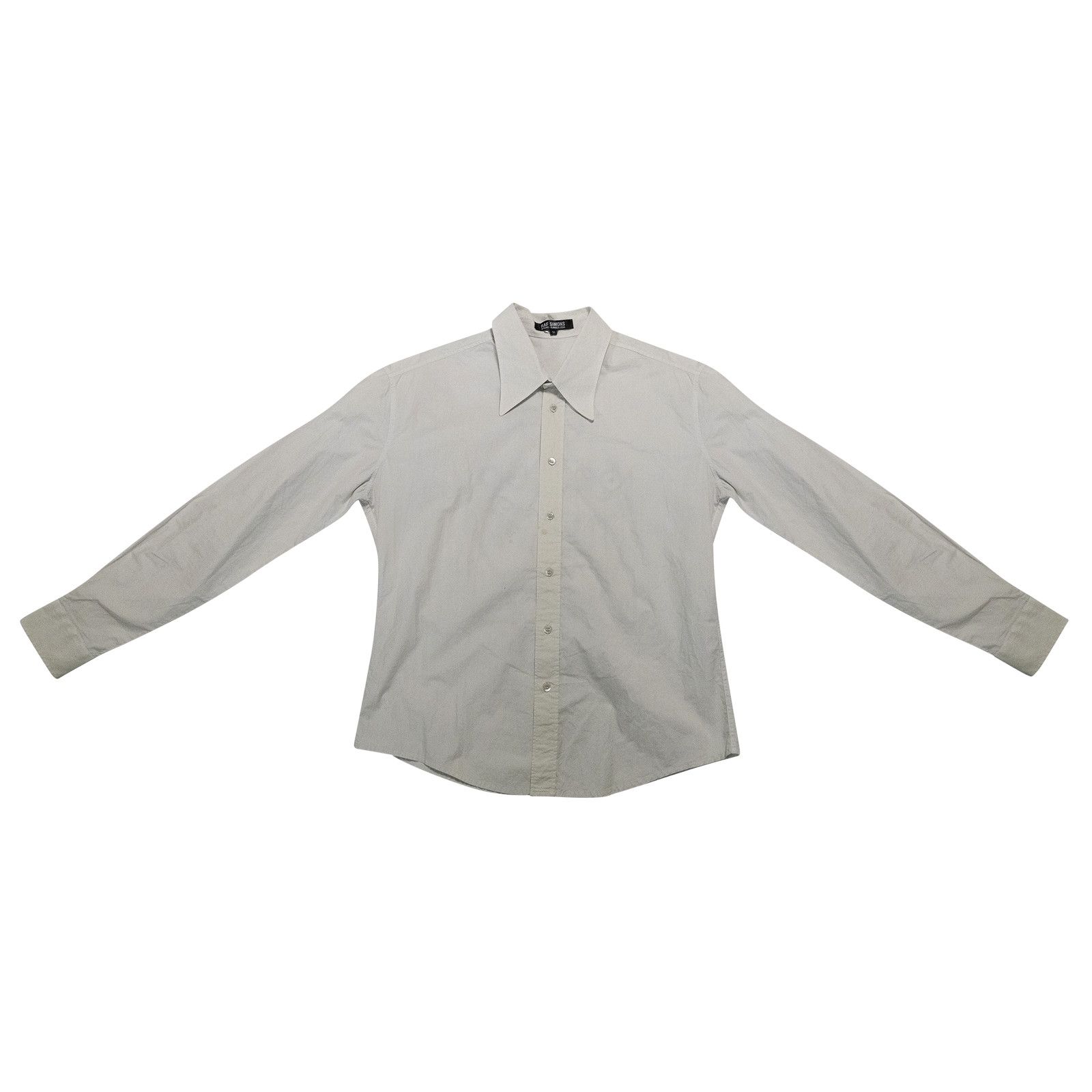Raf Simons SS04 Embroidered Shirt Size US L / EU 52-54 / 3 - 2 Thumbnail