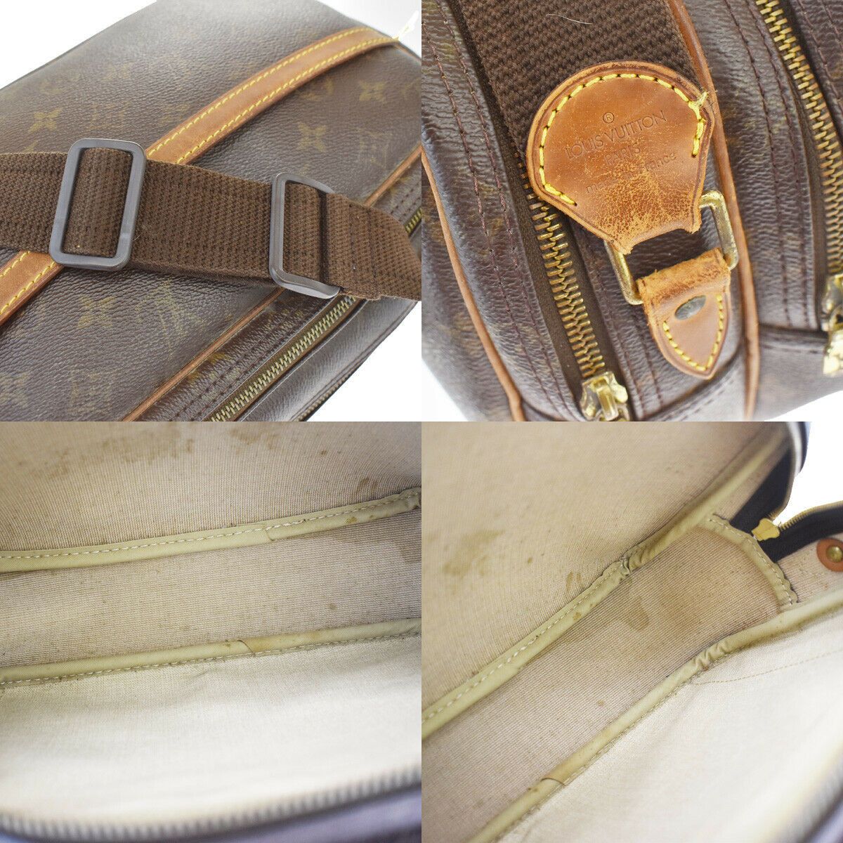 Louis Vuitton Monogram Reporter Crossbody Shoulder Bag Size ONE SIZE - 7 Thumbnail