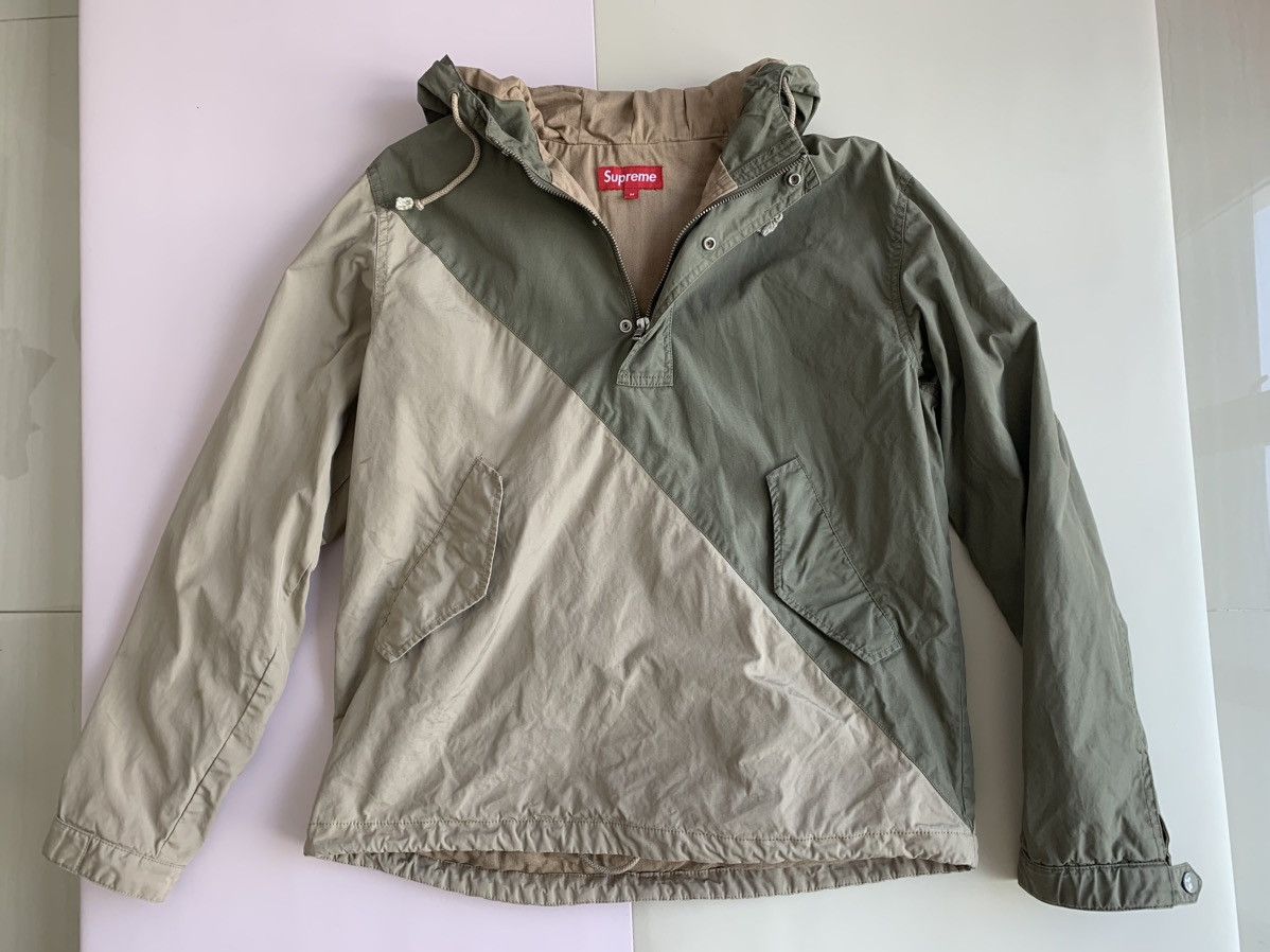 Supreme Supreme 2 Tone Pullover Parka sz M | Grailed