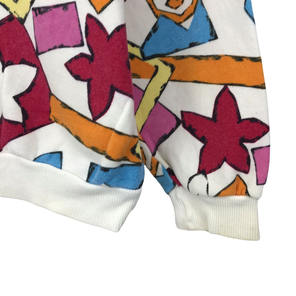 Designer Vintage Skualewis Art Design Full Print Colourful Sweatshirt Size US M / EU 48-50 / 2 - 8 Thumbnail